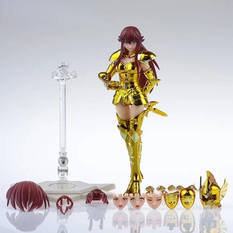 В наличност Great Toys/GT Saint Seiya Myth Cloth EX Gemini Cheryl Holy Contract Female Knights of the Zodiac екшън фигурка модел