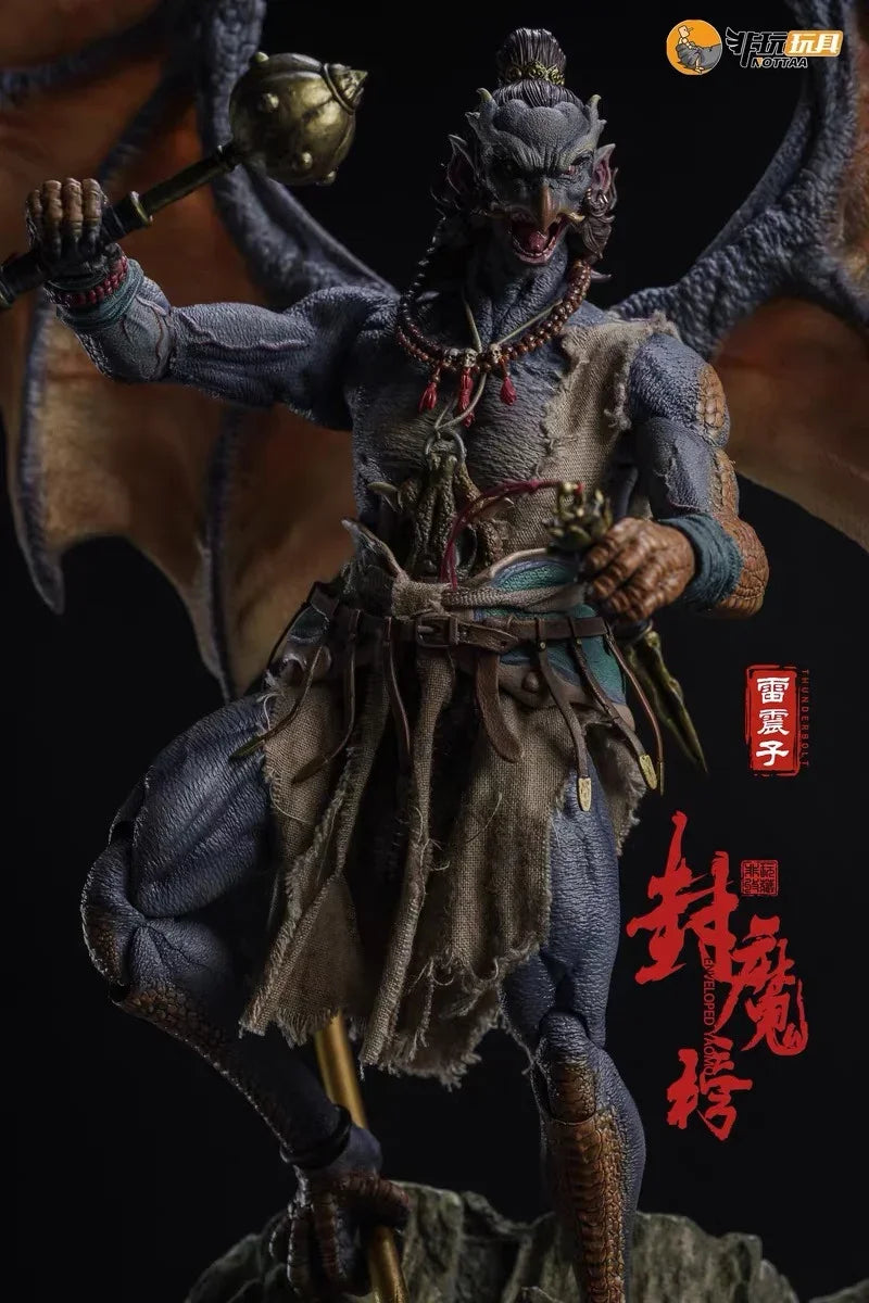 In stock Nottaa Collection Thunderbolt Delicate Soldier YM004 1/12 Chinese Mythological Novel 6" Action Figures Model Toy Gift