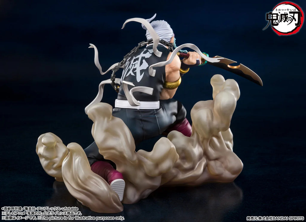 Original in Stock Bandai S.H.Figuarts Demon Slayer: Kimetsu No Yaiba Uzui Tengen Anime Character Toy Model Ornaments Collection