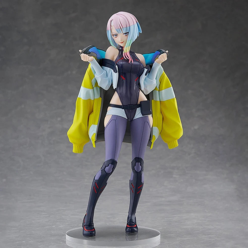 100% Original Good Smile Company Pop Up Parade - L Cyberpunk: Edgerunners Lucy Anime Figure Model Decoration Birthday Gift