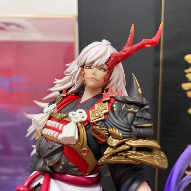 Genuine Onmyoji Ibaraki Douji Chapter of The Rivers and Mountains Ver. Figure Statue Room Decoration Kids Toys Birthday Gift