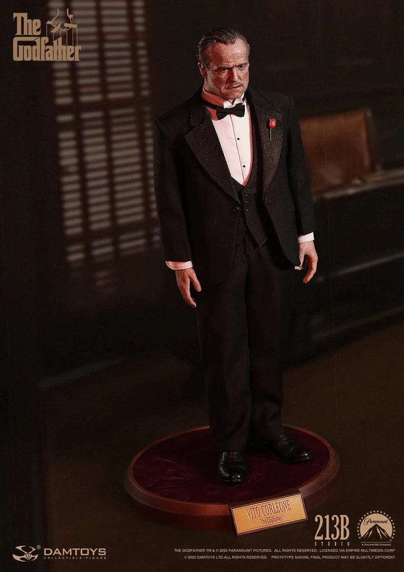 DAMTOYS DMS032/DMS033 1/6 Scale Classic The Godfather Vito Corleone 12'' Full Set Male Action Figures Toys for Fans Gifts