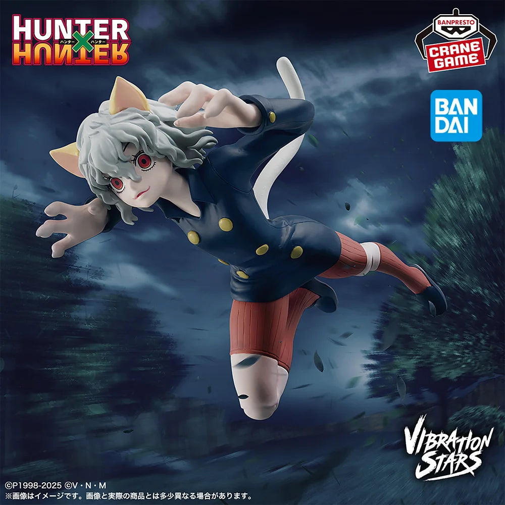 В наличност Оригинална фигурка на хвърчило Bandai BANPRESTO HUNTER HUNTER VIBRATION STARS Неферпиту, високо детайлна колекционерска играчка, модел играчка