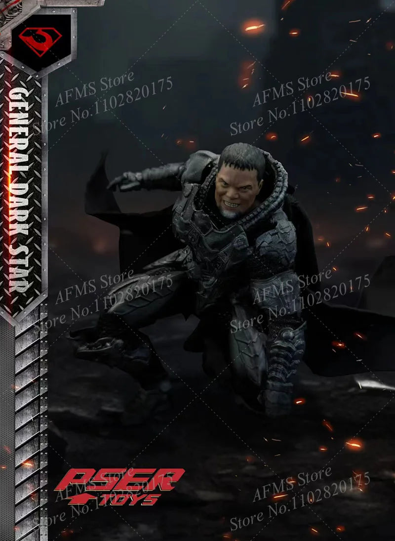 PSERTOYS 1/12 Scale Collectible Figure Krypton Dru-Zod General Zod Adventure Comics Military Commander 6" Action Figure Model