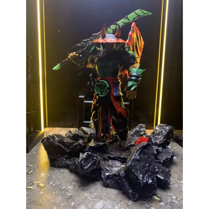 20cm DOTA2 Figure JUGG Handmade Customization Anime Collectible Model Resin Desktop Decorations Holiday Gifts Children Toys