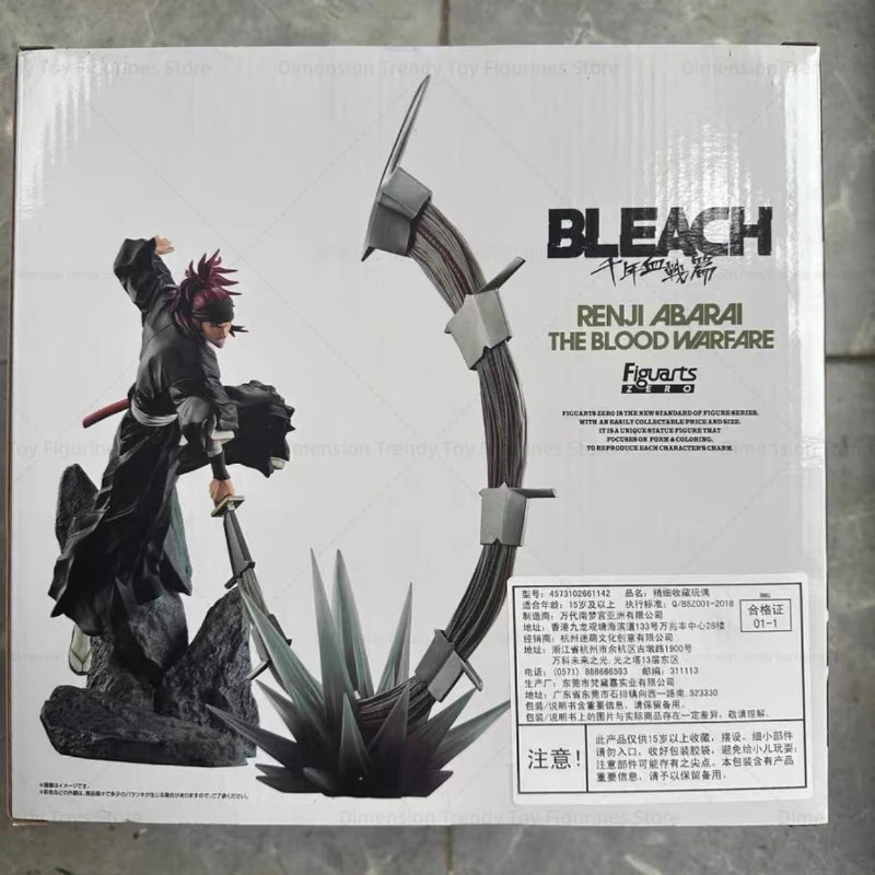 Bandai Original In Stock Thousand Years of Blood War Figuarts ZERO Anime Bleach Abarai Renji Action Figures Model Toy Gifts DT