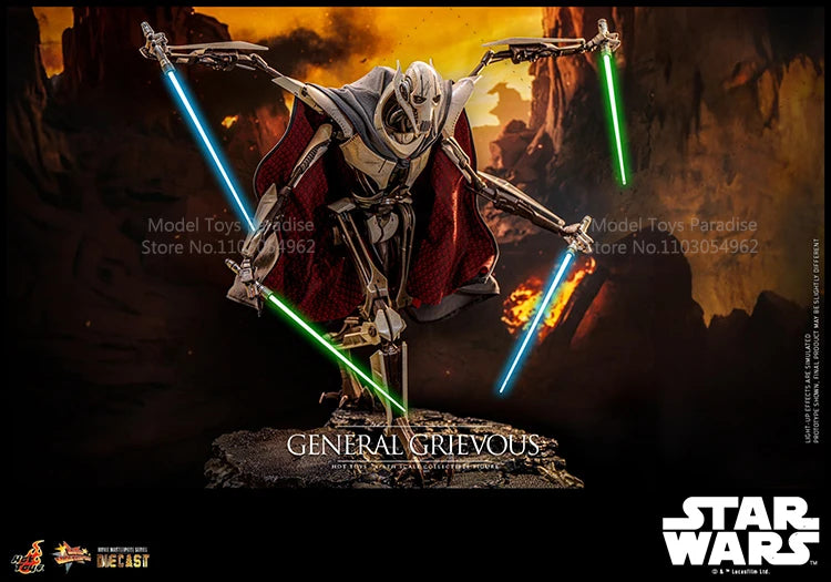 HOTTOYS HT MMS760D67 1/6 Collectible Toys General Grievous Star Wars Series Soldier 12'' Full Set Action Figure Model Gifts