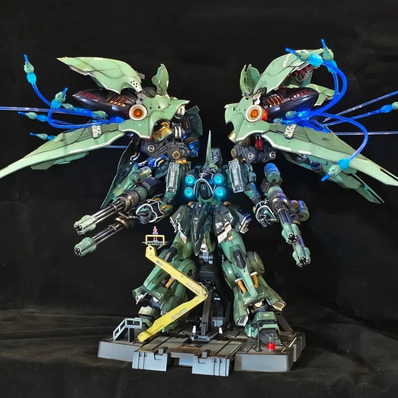 In Stock AXIS MODEL WORKS OSIRIS AERIAL DOMINATOR 1/100 Assembling Movability Model Toys Mecha NZ-666 Kshatriya LED LIGHTING KIT
