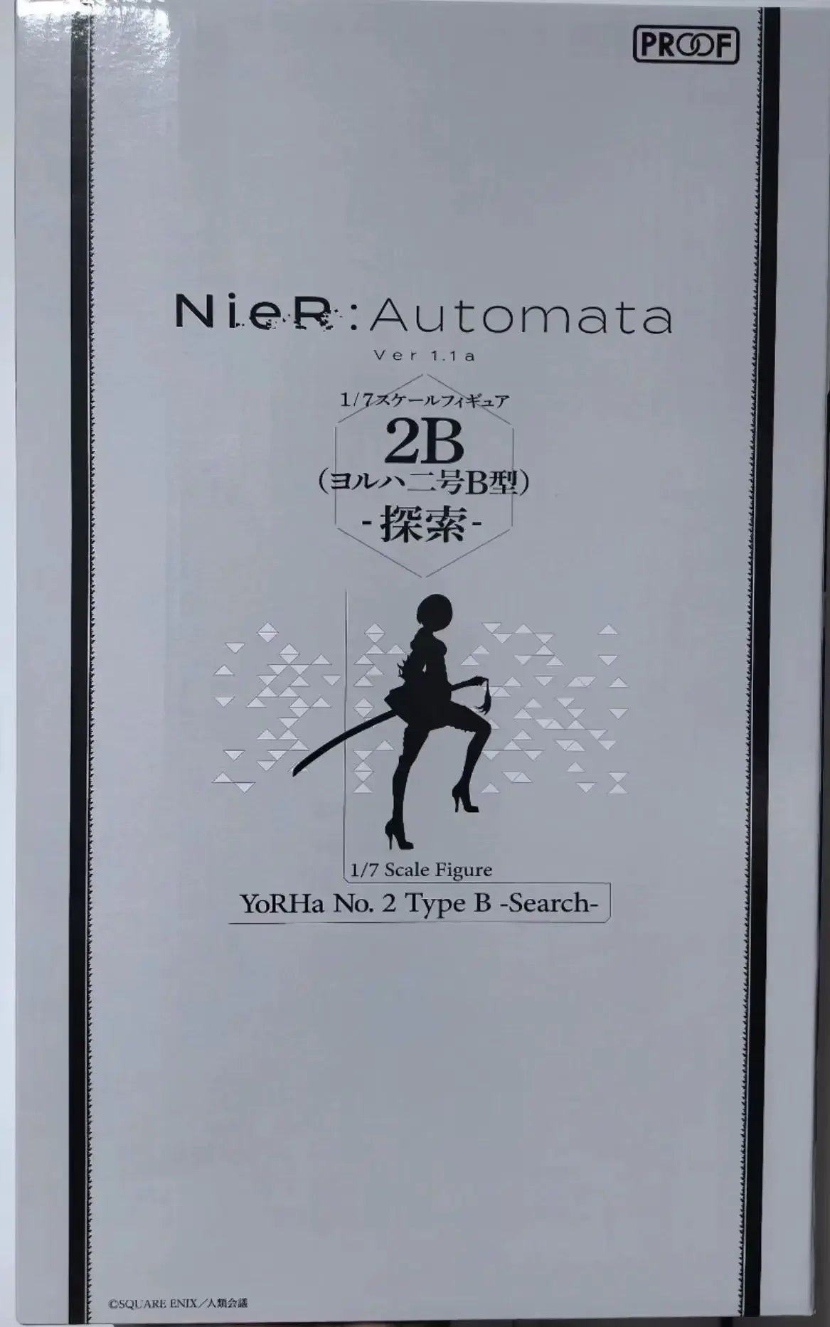 (In Stock)  Original PROOF TV NieR:Automata YoRHa No.2 Type B 1/7 PVC Figure Model Collection Toy Gift