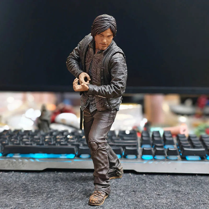 Authentic 10-Inch Action Figure Model From 'The Walking Dead' Negan And The Arrow Collectible Display Piece For Fans