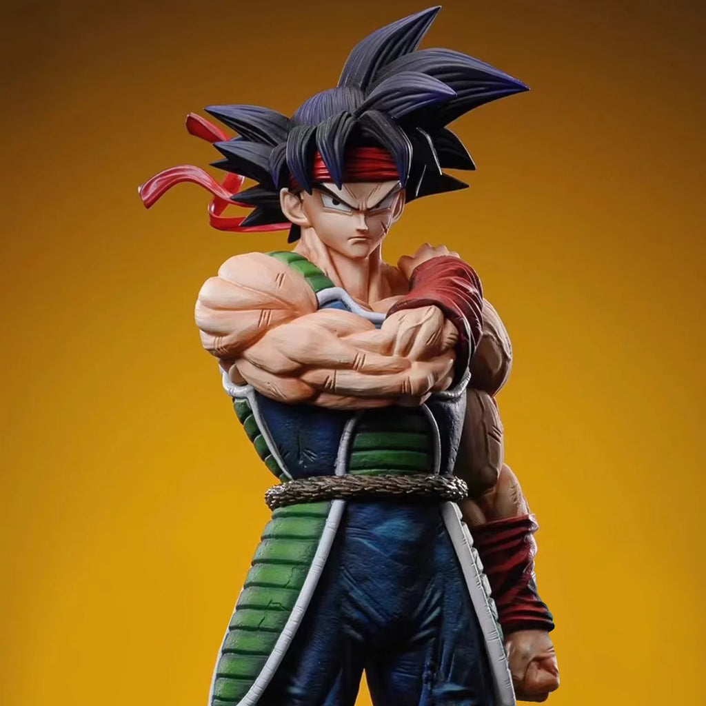 24cm/9.4in Anime Dragon Ball Z Character Badak Model Collection Model Statue Ornament Toy Gift