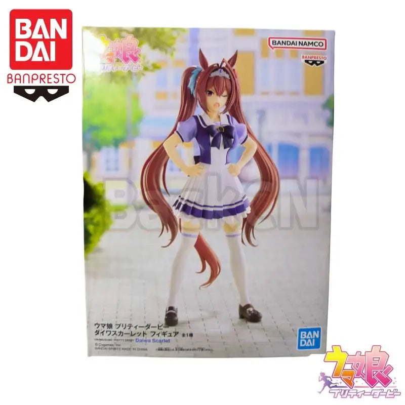 Auf Lager Bandai Original Banpresto Pretty Derby Daiwa Scarlet Modell Puppe Brandneue Boxed Actionfigur Anime Charaktere Garage