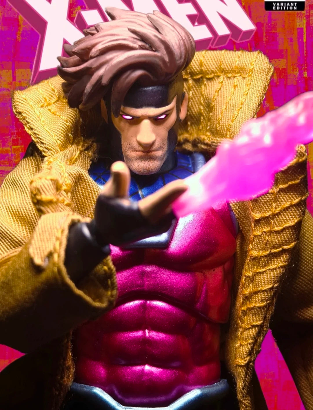 In Stock Ct Toys Gambit Mafex 131 X-Men Action Figure SHF Anime Figure Figurine genuine Statue Model Customized Gifts Toys