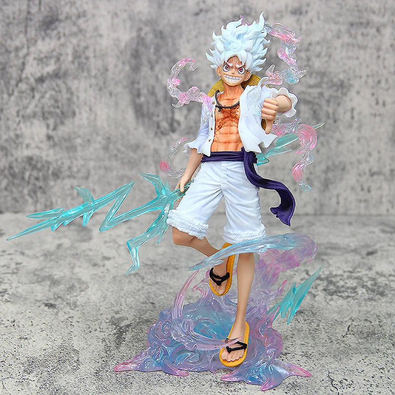 23CM Фигурка на One Piece от Ню Йорк, Nika Luffy, Sun God, 5th Gear, Treading Cloud Road, Flying Thunder, модел, украшение