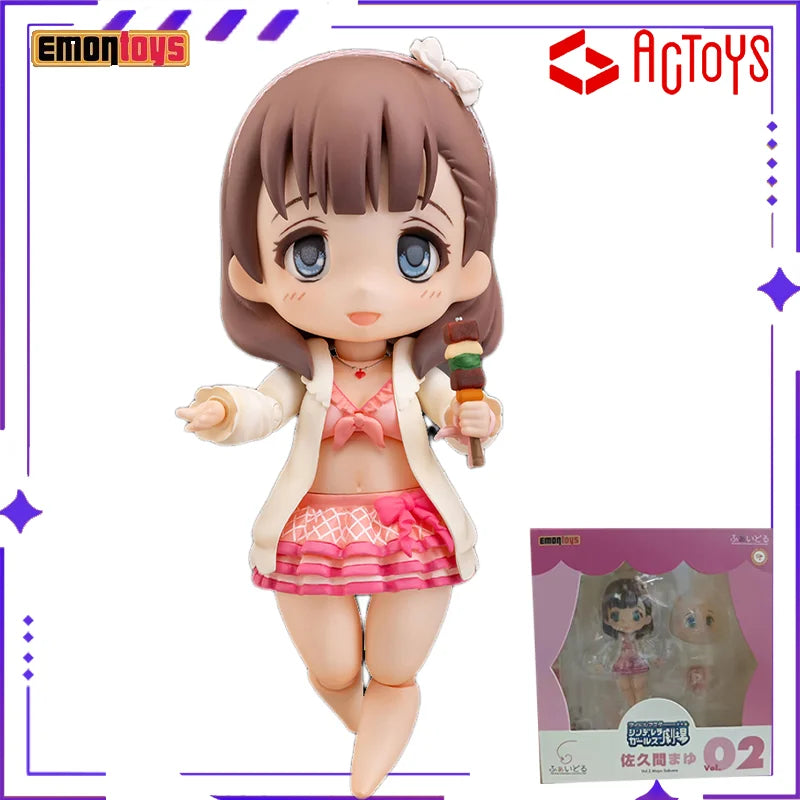 Emontoys Original FAI Mobile Series Erromanga Teacher and Izumi Mist Q-Version Humanoid Toy Model Ornament Exquisite Giftcollect