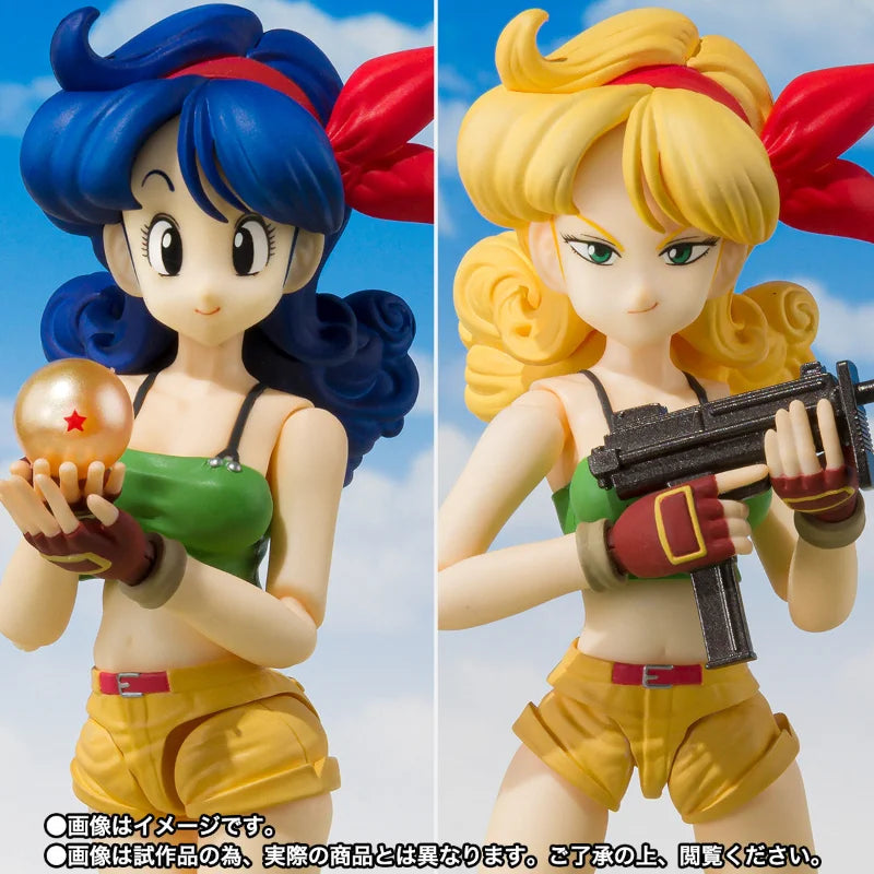 Genuine Bandai Soul Limited SHF Dragon Ball Z Launch Ranqi Action Figure Toy Figurine Gift Collectible in Stock