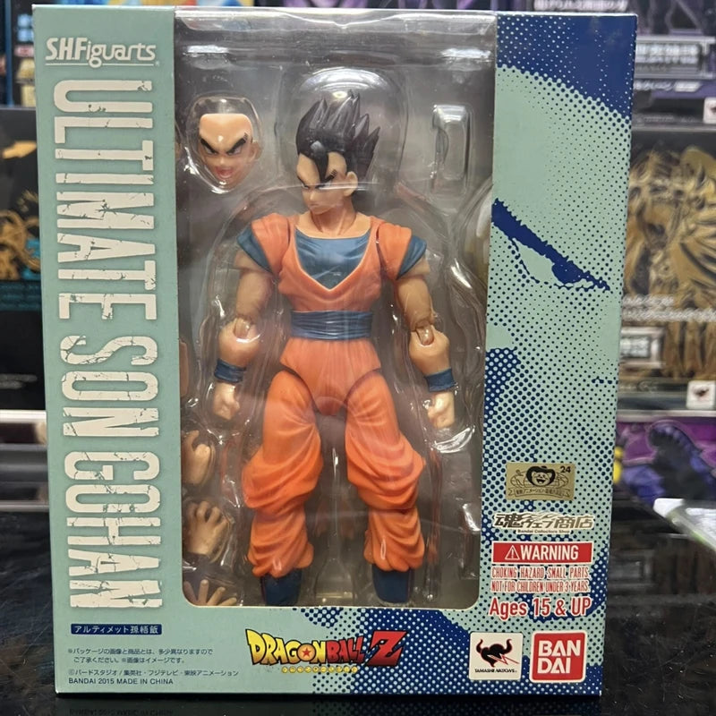 BANDAI SHFiguarts DRAGON BALL Z Ultimate Son Gohan Actionfigur Modell auf Lager Original Festival Geschenk Sammlerfigur Spielzeug