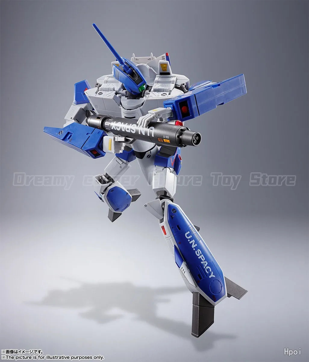 【In Stock】BANDAI SPIRITS DX Chogokin VF-1A Super Dimension Fortress Macross VALKYRIE MAXIMILAN JENIUS USE Finished Mecha Model