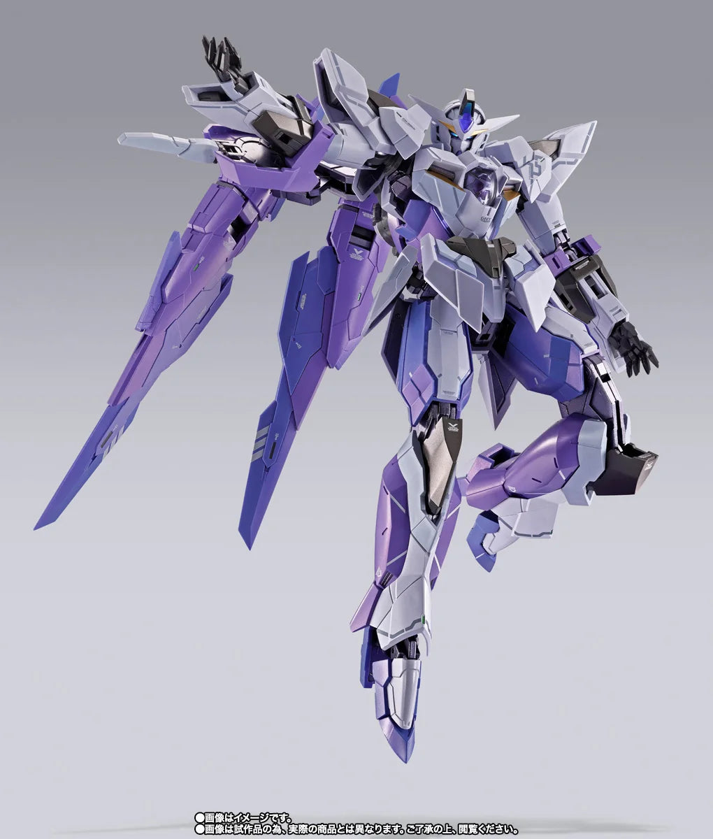 In Stock Genuine BANDAI METAL BUILD Mobile Suit Gundam 00 Revealed Chronicle 1.5 Gundam Figure Anime Action Assembled Model Toy
