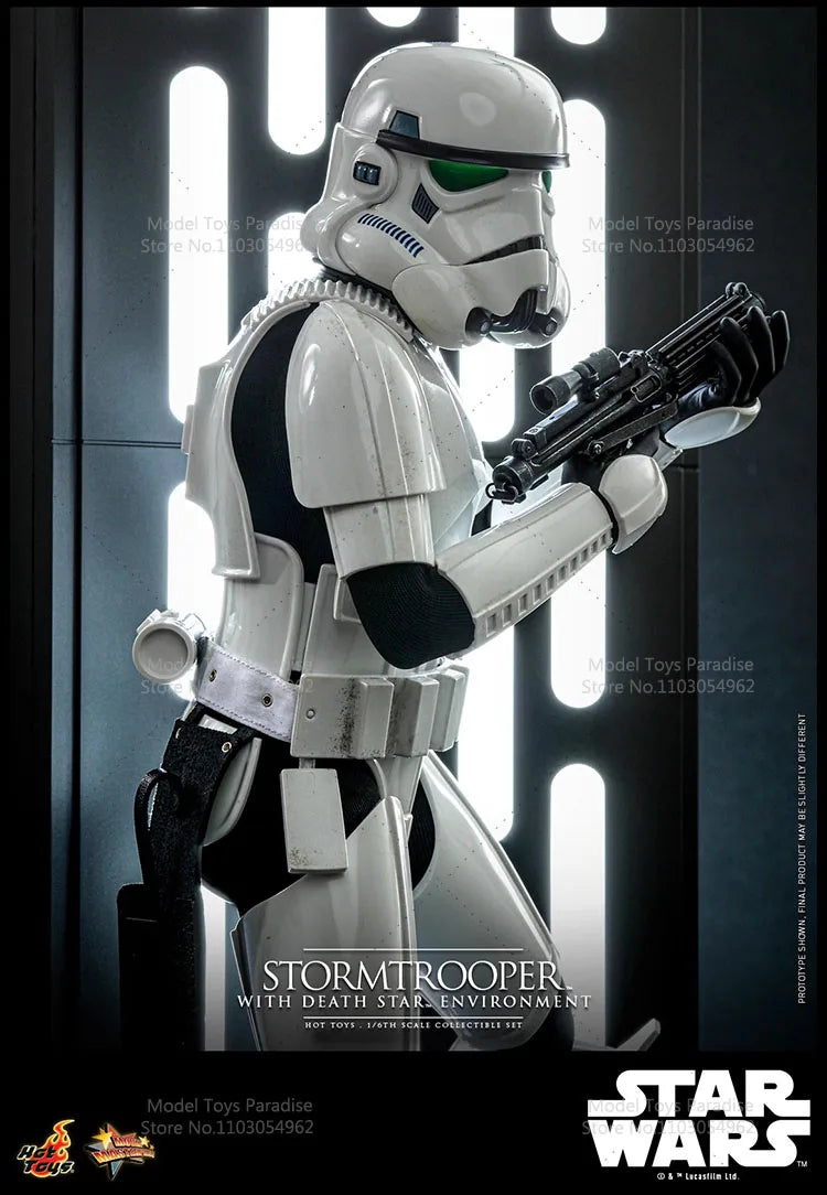 HotToys HT MMS736 1/6 Collectible Toys Stormtrooper Star Wars White Death Star Soldier 12inch Action Figure Model Fans Gifts