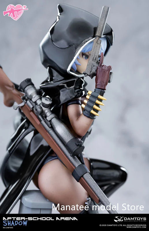DAMTOYS Original After School Arena 5th Shot Shadow 1/7 PVC Action Figure Anime Model Toys Collection Doll Gift
