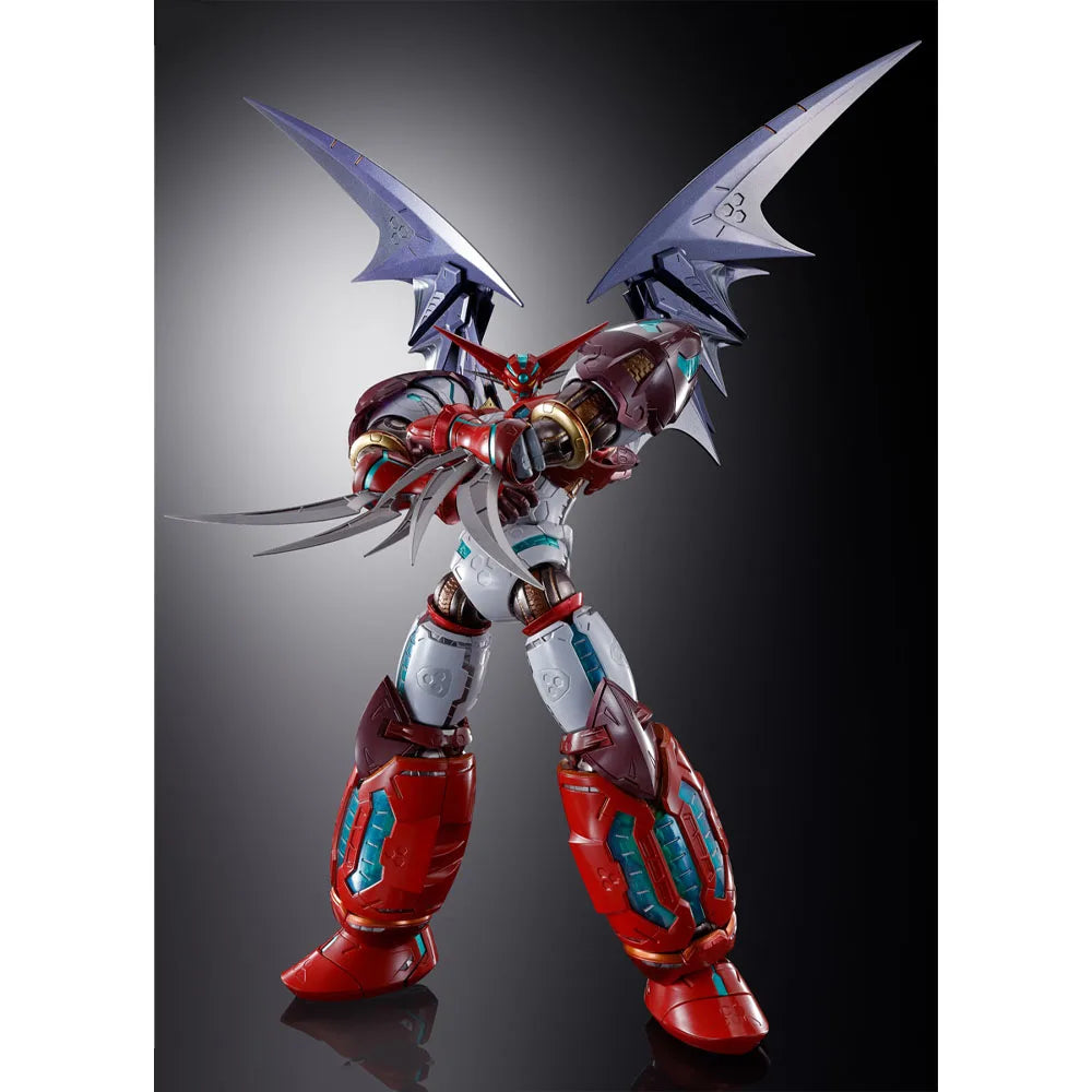 Bandai METAL BUILD DRAGON SCALE Shin Getter 1 Action Figure, a detailed mecha toy for men, kids, and passionate collectors.
