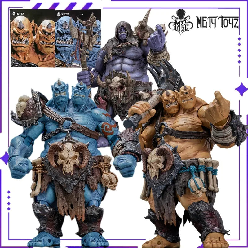 The All-new MetyToys Original Limited Edition Skull RollerOgrus Ogre Warrior Mobile Orc Model Toy Figurine GiftCollect Ornaments