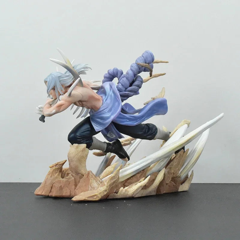 18cm Naruto Kimimaro Shikotsumyaku Charge Series Japanese Anime PVC Action Figure Game Statue Collection Model Doll Box Toy