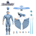7inches Super7 Silverhawks Action Figure Wave 1 Quicksilver Anime Movie Model For Gift
