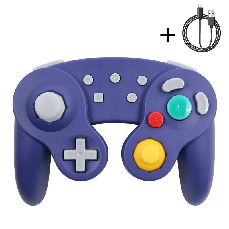 Bluetooth Gamepad Wireless GC Controller For Switch Gamecube Compatible With Nintendo Switch/Lite Accessories For PC Joystick