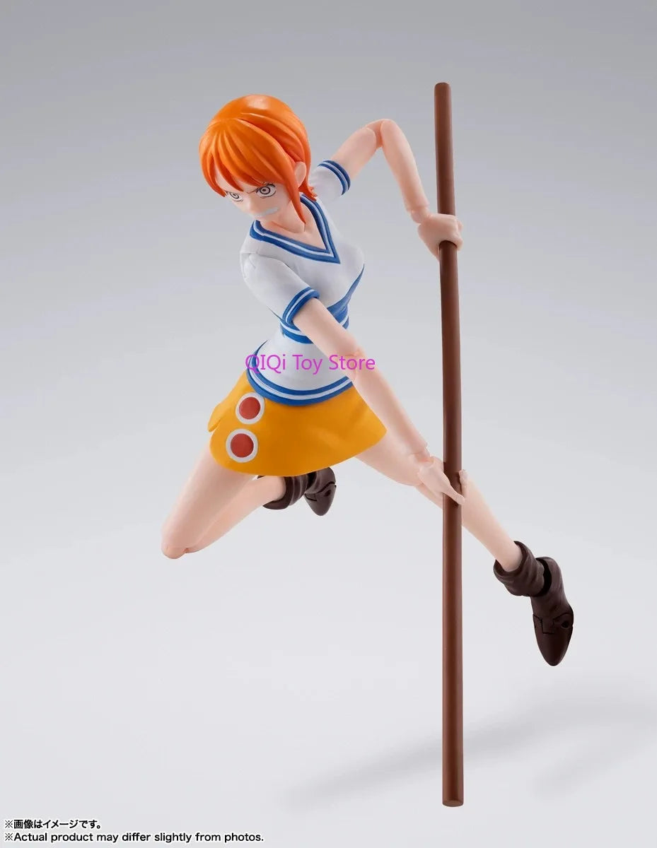 Bandai SHF Voyager Nami's Adventure Dawn Movable Doll Reprint in stock
