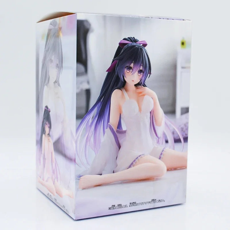 18cm Date A Live V Yatogami Tohka Anime Figure Kurumi Tokisaki Bunny Girl Action Figure Yoshino Figure Adult Model Doll Toy Gift