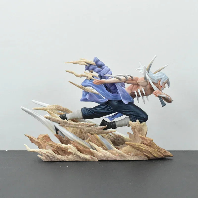 18cm Naruto Kimimaro Shikotsumyaku Charge Series Japanese Anime PVC Action Figure Game Statue Collection Model Doll Box Toy