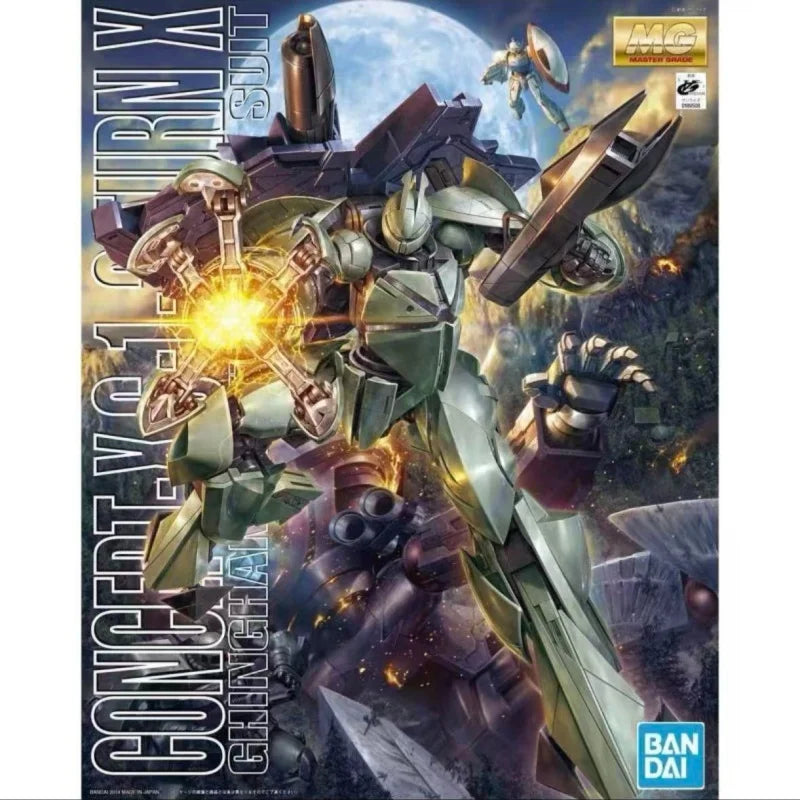 In Stock Bandai Original Mg 1/100 Mg-gundam Turn X Action Figure Model Doll Brand New Boxed Anime Characters Toys Model Garage