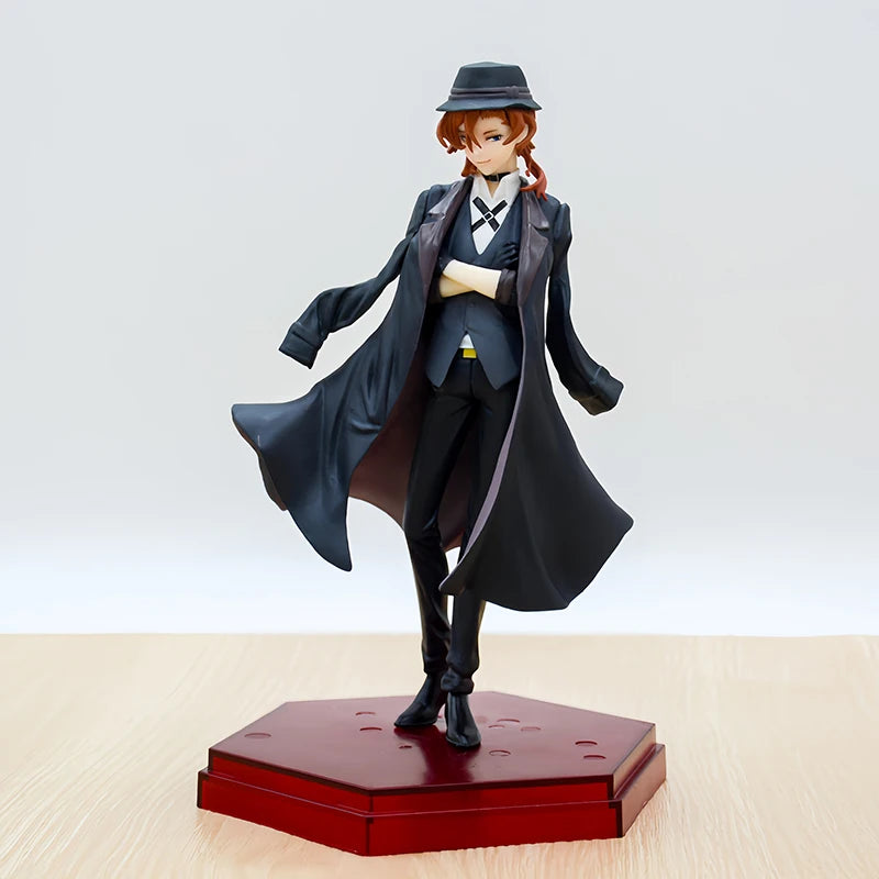 18cm POP UP PARADE Bungo Stray Dogs Nakahara Chuuya Anime Figure Osamu Dazai Action Figure Edogawa Rampo Figurine Model Doll Toy