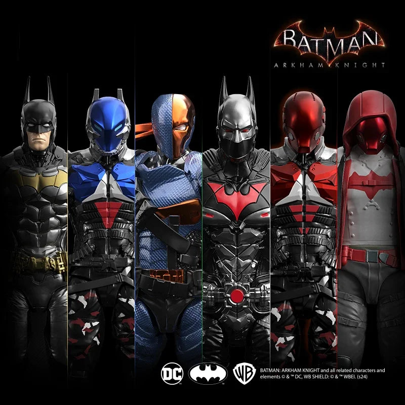 9pcs F5 Batman Arkham Knight Assembled Model Blind Box 11style 10cm Action Figures Crazy Version Collection Hobby Model Boys Toy