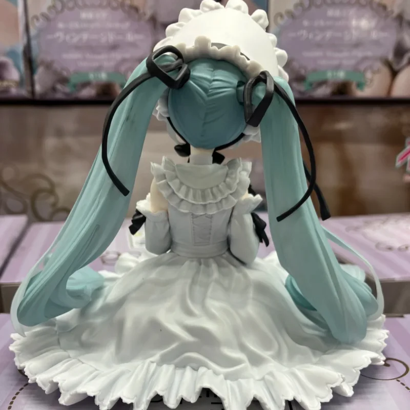 Original Furyu Hatsune Miku Vintage Doll Noodle Stopper Figure Anime Peripheral Pvc Model Kt Collectible Statue Ornament Toy