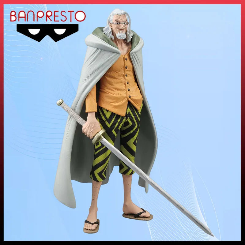 ART KING ONE PIECE SILVERS RAYLEIGH DARK KING 25CM SCALE PVC FIGURE ANIME OFFICIAL COLLECTIBLE WITH BASE original garage kit