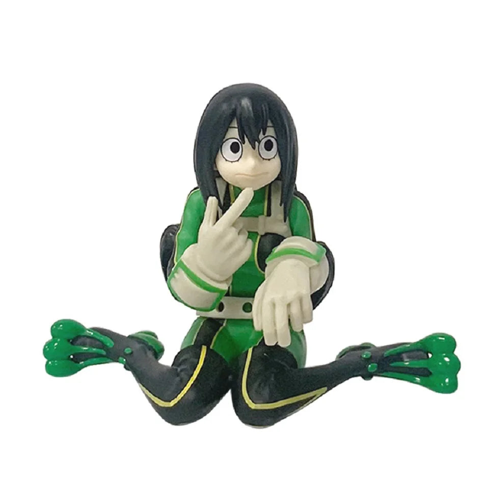 Нова аниме фигурка My Hero Academia, Шото Бакугоу, Боку Изуку Дюк, PVC екшън, четири фигурки, седнала поза, серия, колекция, модел