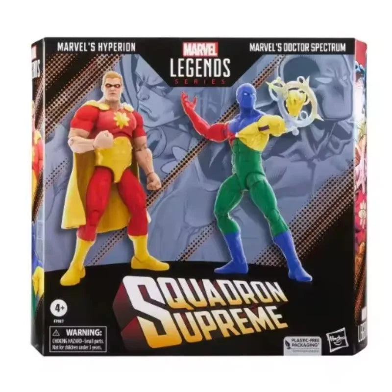 Original Marvel Legends Series Squadron Supreme Marvel's Hyperion and Doctor Spectrum  Action Figure Model Toys Gift