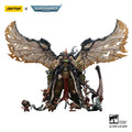 JOYTOY 1/18 Action Figures Mortarion Daemon Primarch of Nurgle with Ancient weapons‘The Lantern' and ‘Silence'