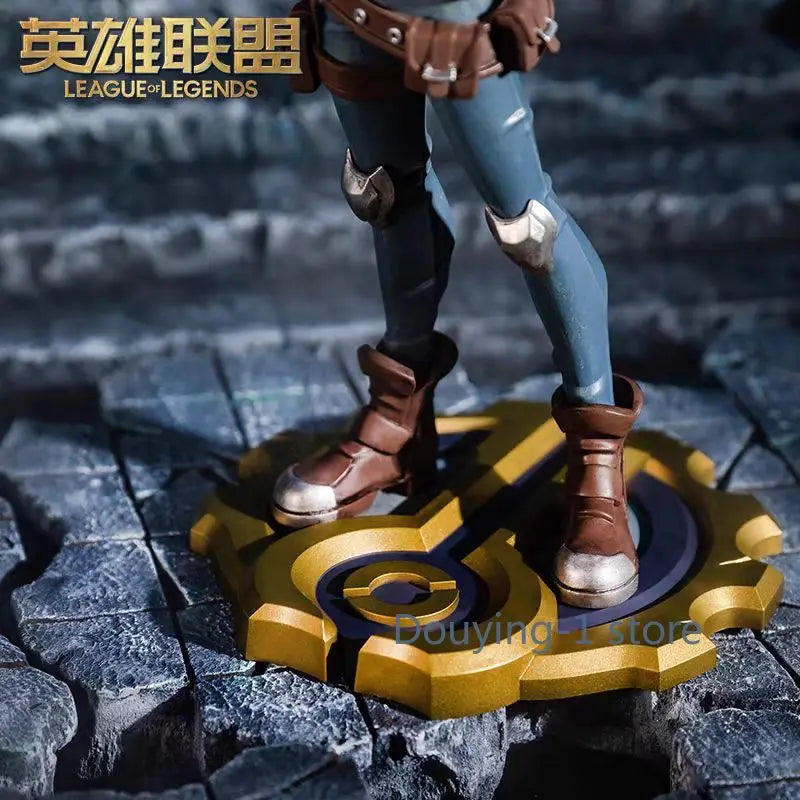 In stock, League of Legends LOL Explorer Ezreal medium sculpture collection game figurine.