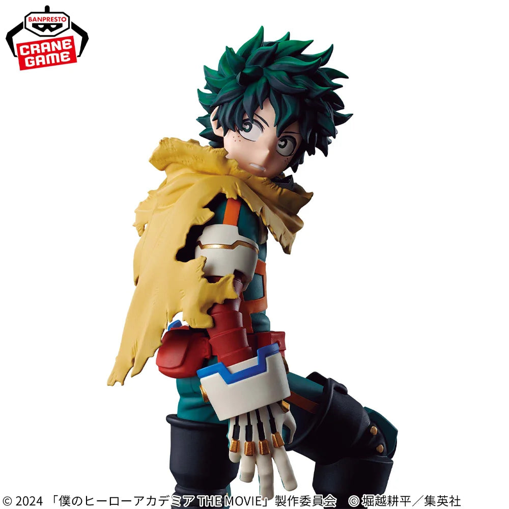Auf Lager Original BANPRESTO My Hero Academia Der Film You're Next Izuku Midoriya Figur Anime Modell Original Boxed Toy