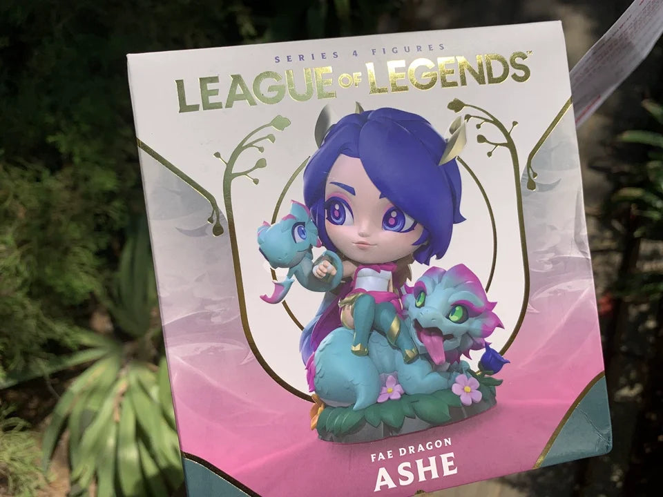 In Stock 100% Original Official Genuine 13cm Limited Edition Game Statue League of Legends Ashe Action Figure Around The Game