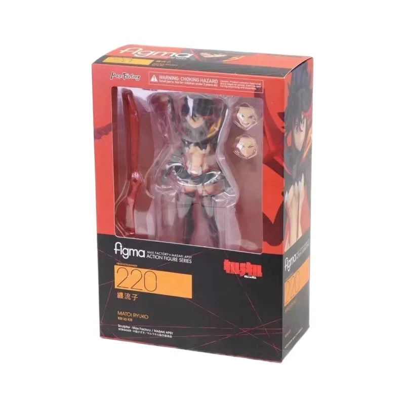Figma 220 Kill La Kill Ryuko Matoi Senketsu Articulated Action Figure Collectible Model Desktop Decoration Gift For Anime Fans