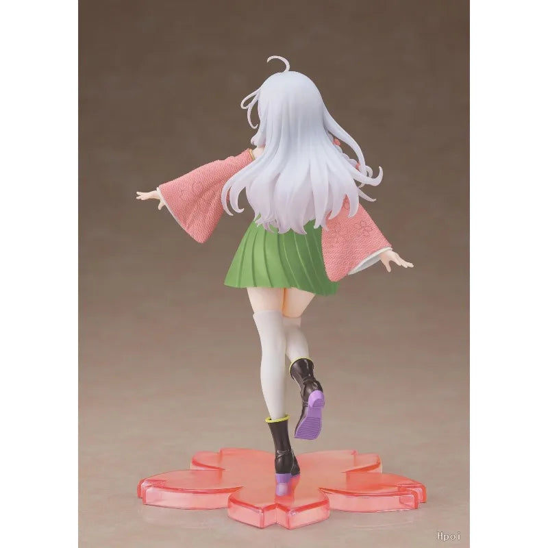 Taito Coreful  Witch's Journey Elaina Sakura Kimono Peripheral Ornaments Trendy Play Bandai Banpresto Action Figures Anime Model