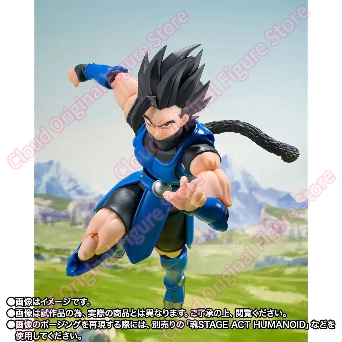 In Stock 100% Original Bandai S.H.Figuarts SHF Dragon Ball Charlotte Pvc 14.5cm Anime Figures Collectible Model Toys