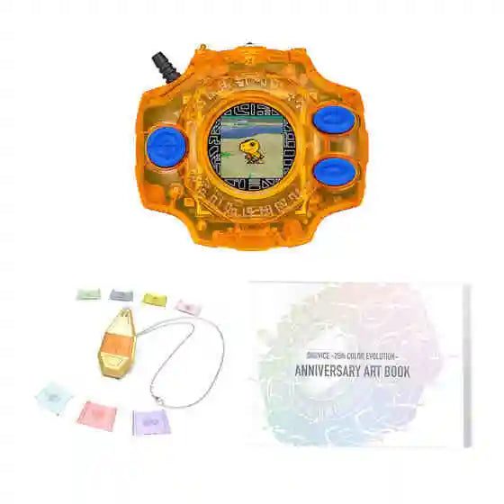 Bandai Digimon Digivice Tyrannosaurus Machine Figure 25th Anniversary PB Limited Taichi Yamato Color Screen Digivice Collect Toy