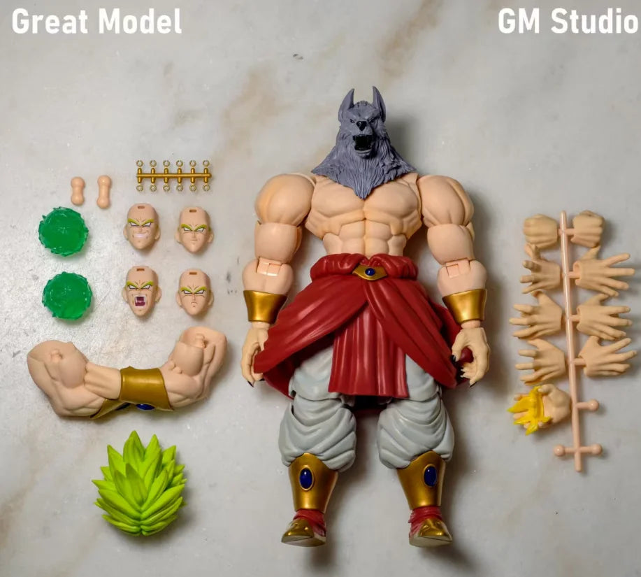 Great Model GM Studio New Beast God Kong Dragon Ball SHF Broli Super Saiyan Nordic God Fenrir B010L B011L B012L Action Toys