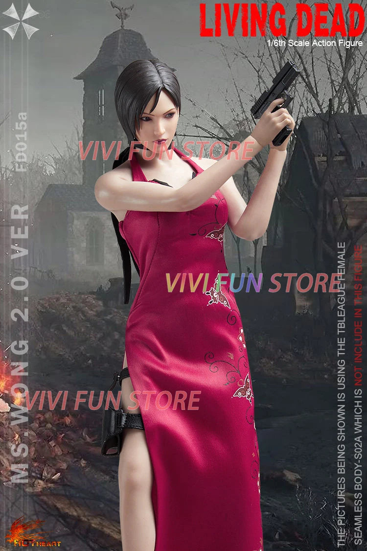 In Stock Hot Heart FD015 Ada Wong Ms.Wong 2.0 Movable Model Toys 1/6TH SCALE COLLECTIBLE FIGURE Accessory part LIVING DEAD